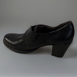Natural Soul All-Thru Comfort Black Elegant Black Women's Shoes Size 8M
